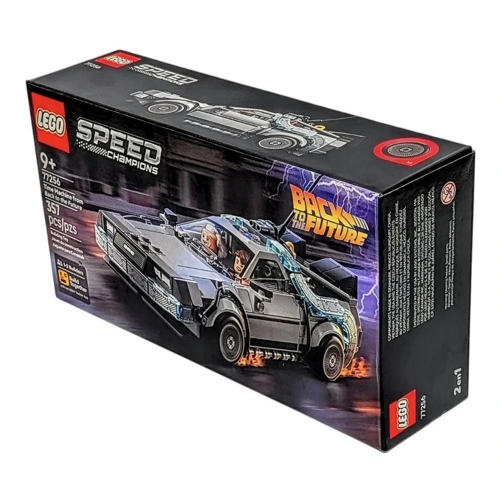 LEGO Speed Champions Back to the Future DeLorean Time Machine Set 77256 NEW